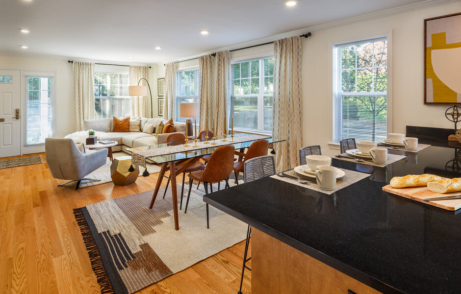 The Adams Townhomes - Dining Area