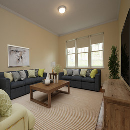 Kilsyth Court Living Room