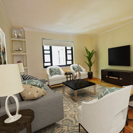 Harvard Terrace Living Room