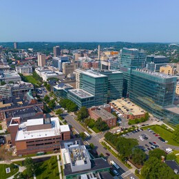 Longwood aerial shot