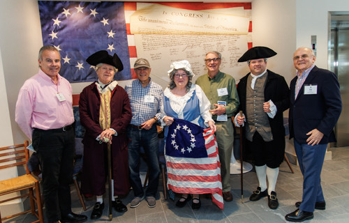 Hancock Village Community Center with Found Fathers