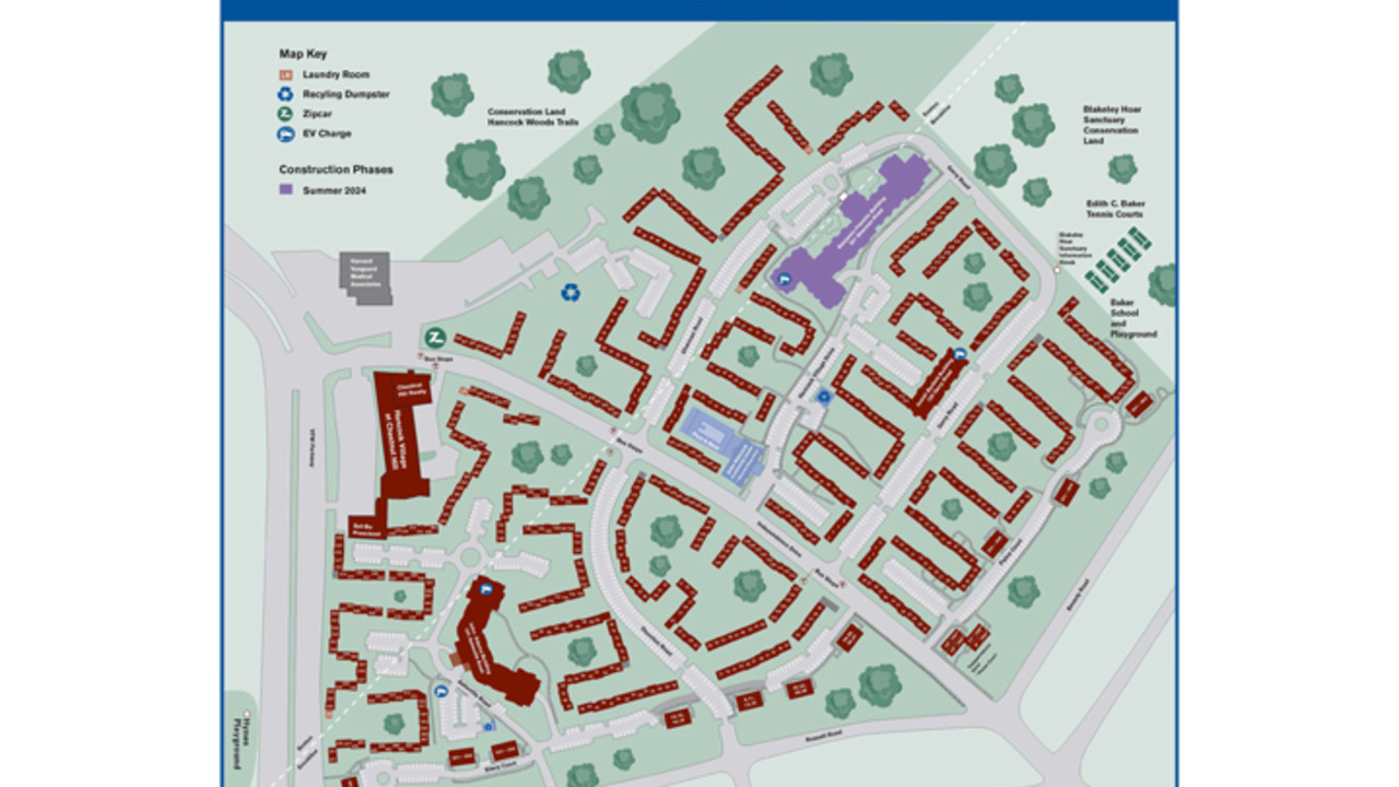 Hancock Village Map