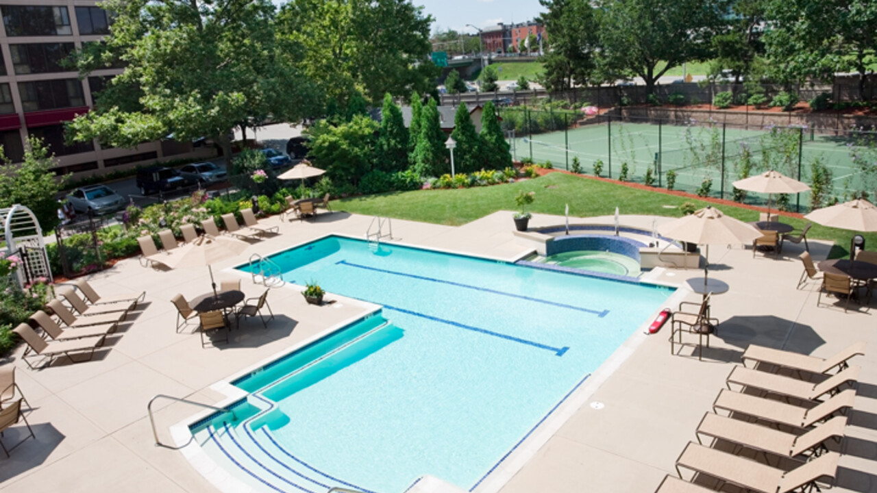 Regency Plaza Apartments in Providence Rhode Island Pool