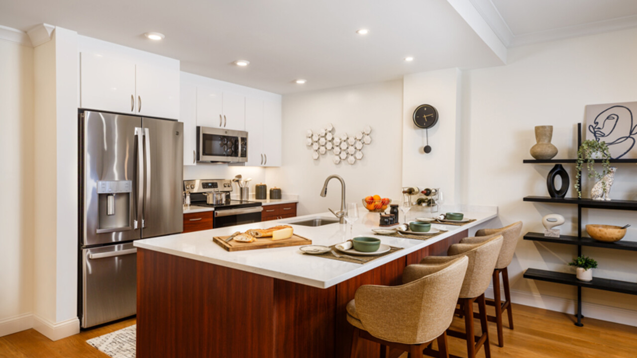 The Franklin at Hancock Village - Kitchen