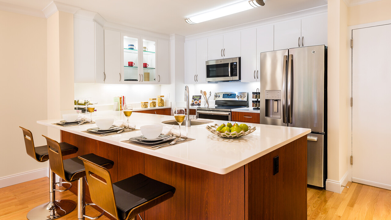 Brookline MA Apartments - 1443 Beacon kitchen