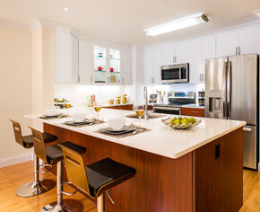 1443 Beacon Newly renovated transitional style kitchen