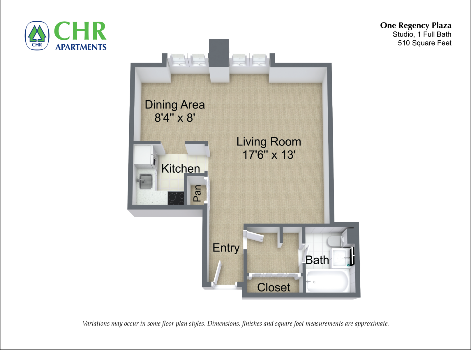 Studio Apartment