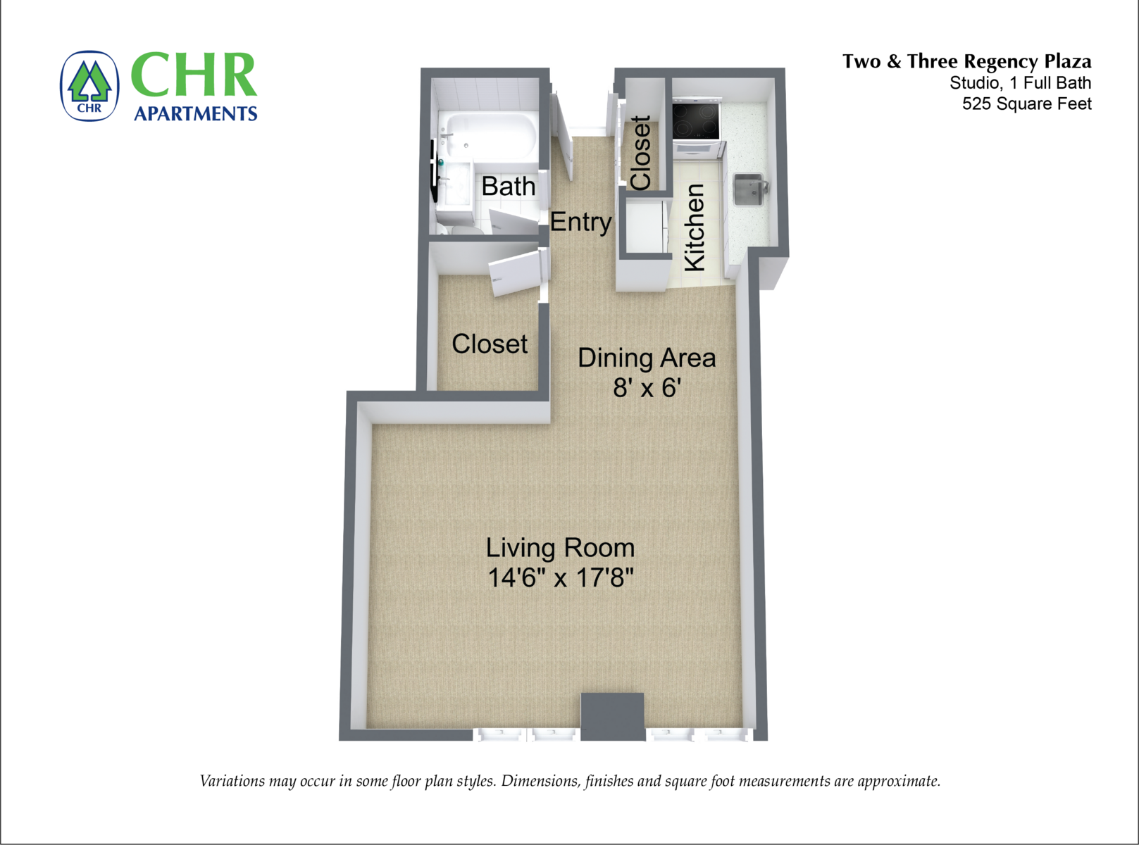 Studio Apartment