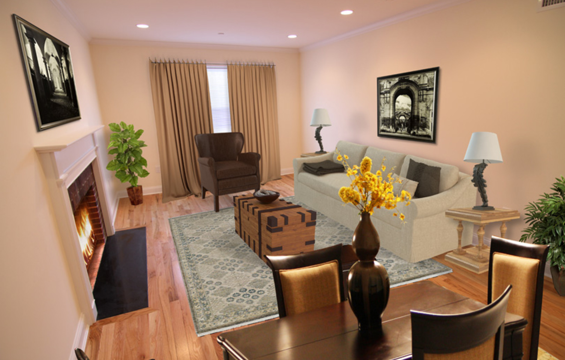 Living and Dining Room