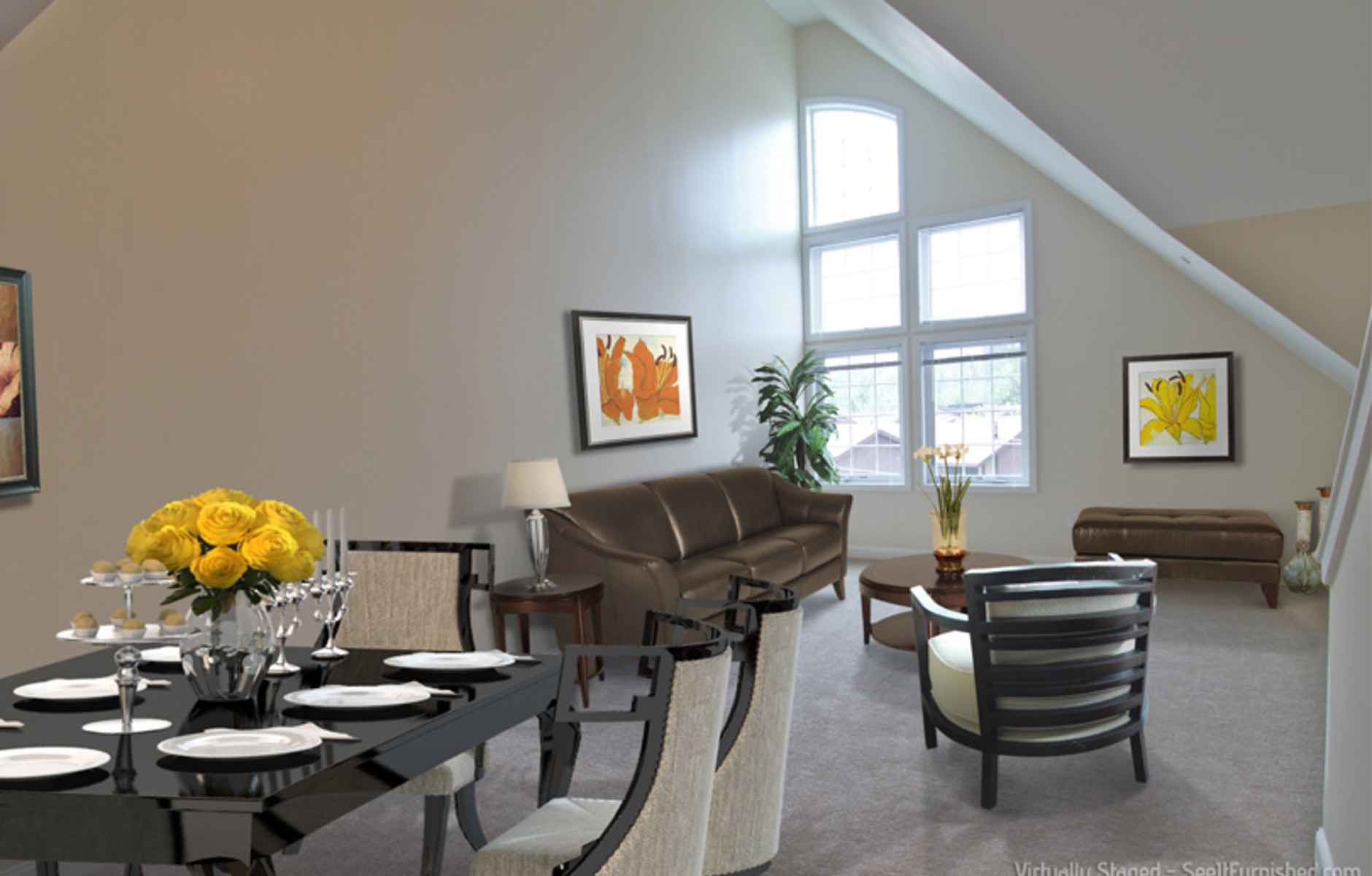 Phase 5 Loft Living/Dining Room