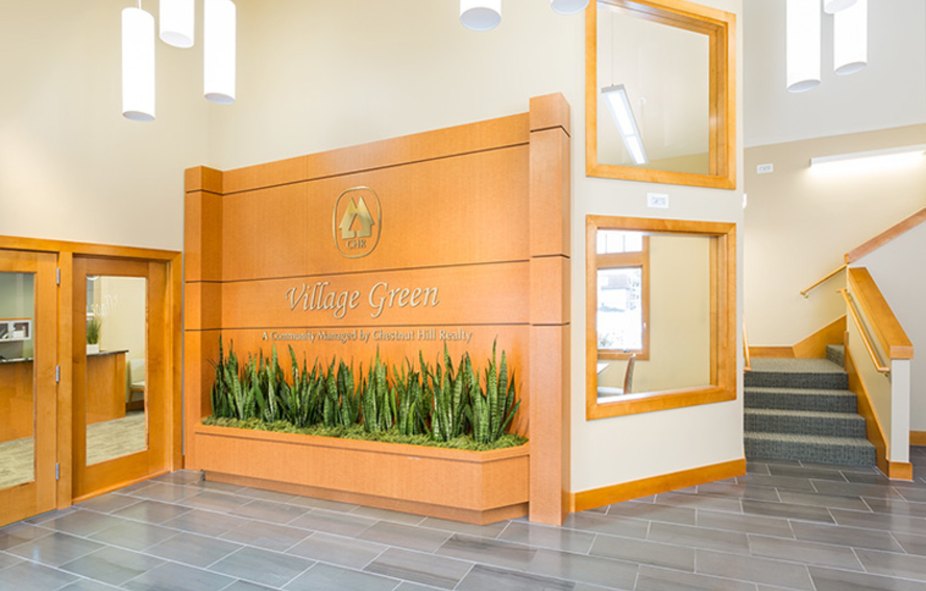 Resident Services and Lifestyle Center Lobby