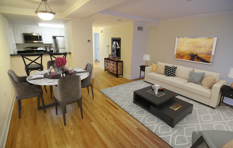 Wendell Terrace - Living and Dining Room