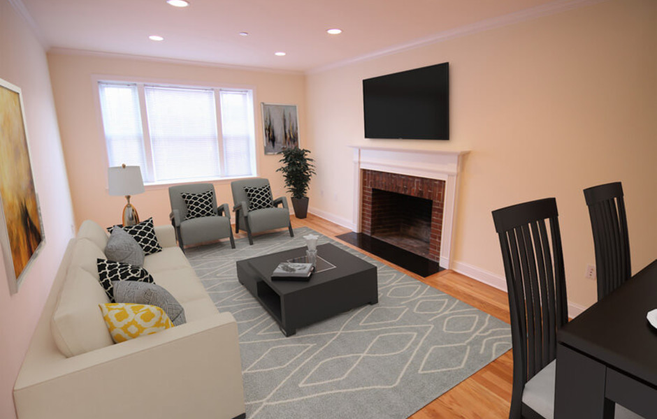 Langdon Square - Living Room