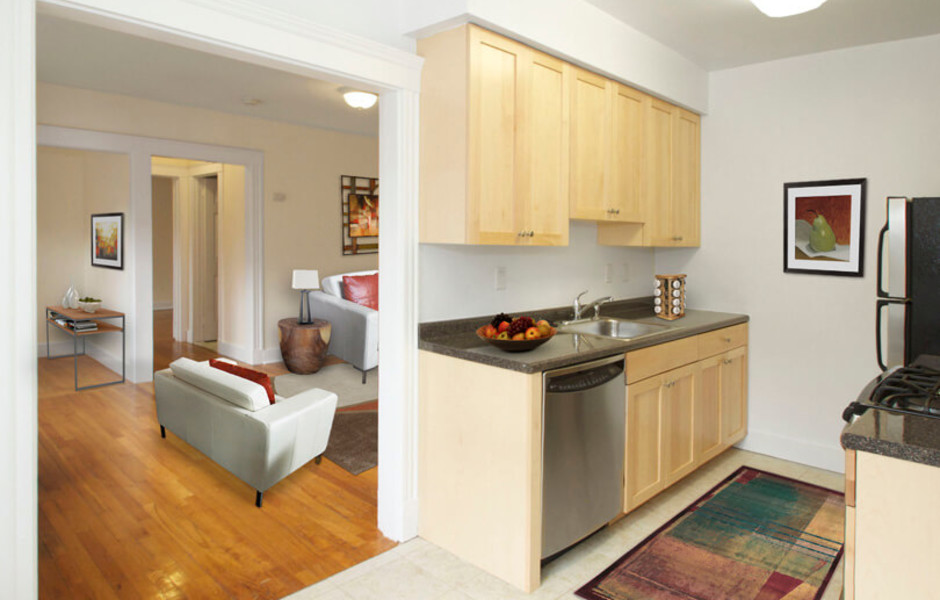 John Harvard - Living Room and Kitchen