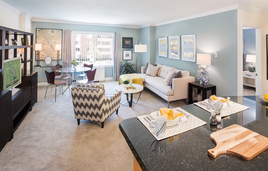 Berkeley Style Living and Dining Room