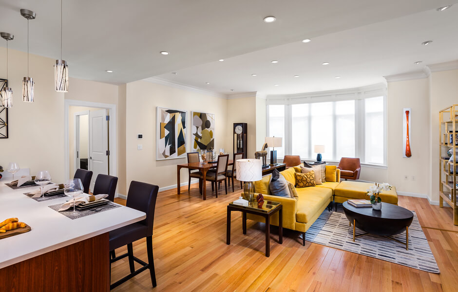 Hancock Estates - Kitchen and Living Room