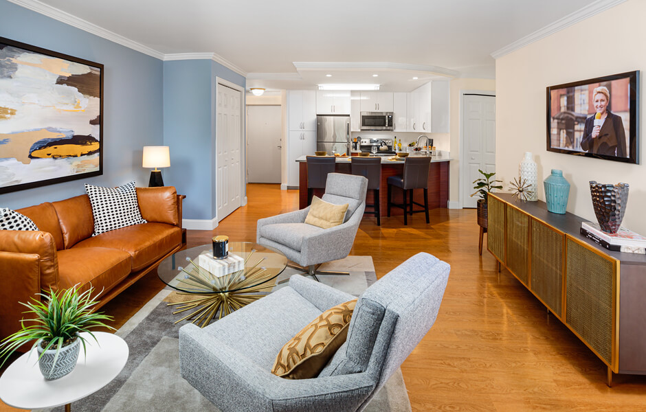 Water View Terrace - Living Room