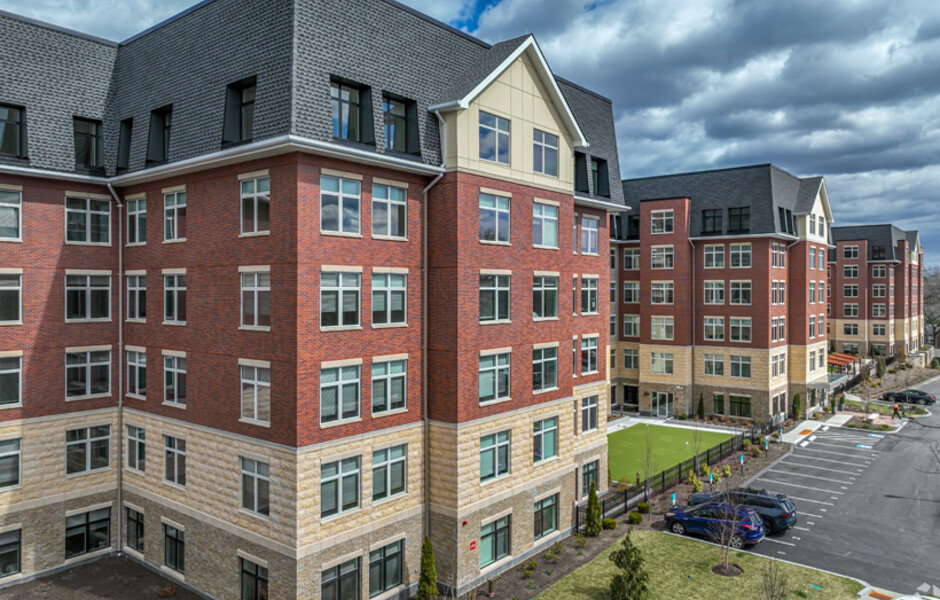 The Franklin at Hancock Village - Front of Building
