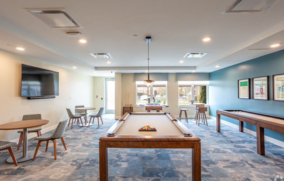 The Franklin at Hancock Village - Game Room
