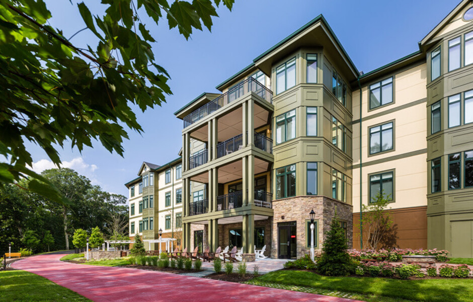 Hancock Estates - Rear Building Facade