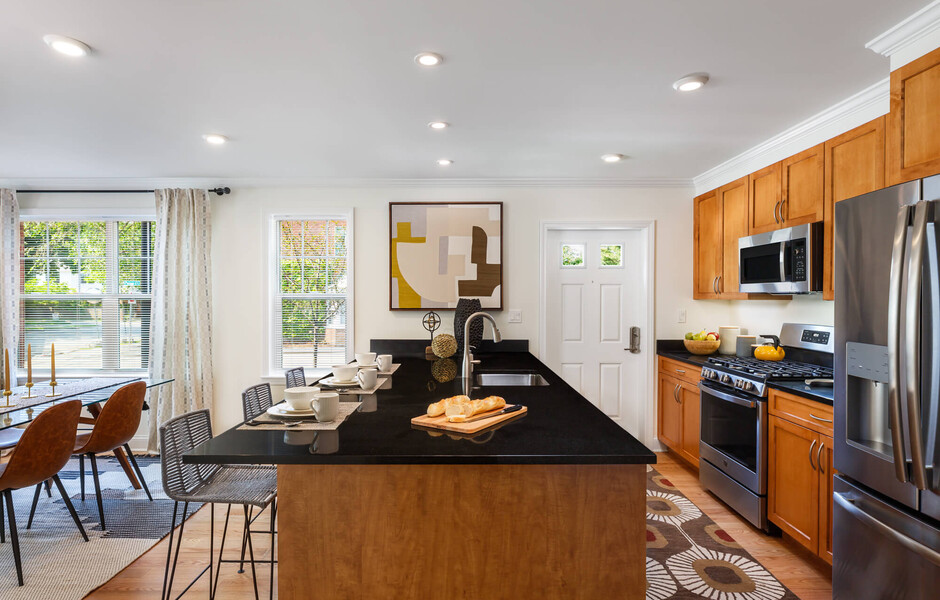 The Adams Townhomes - Kitchen
