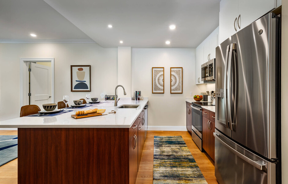 The Adams at Hancock Village - Kitchen