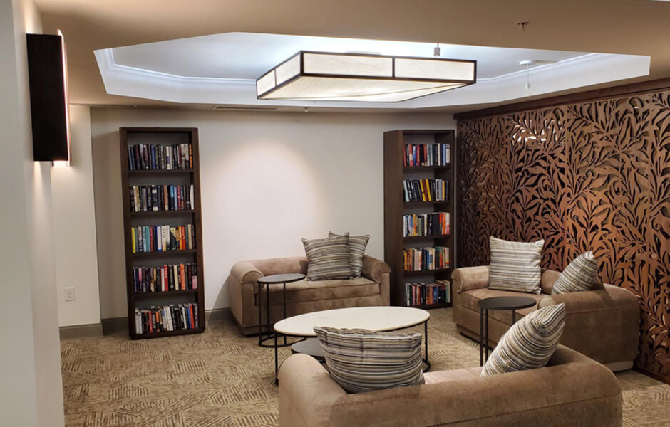 Longwood Towers Apartment in Brookline MA - Club Room