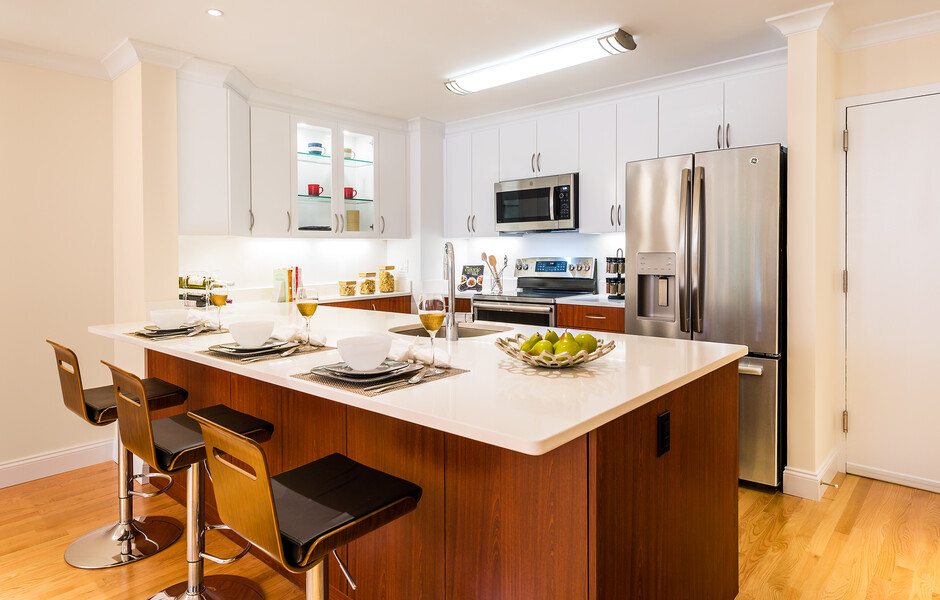 Brookline MA Apartments - 1443 Beacon kitchen